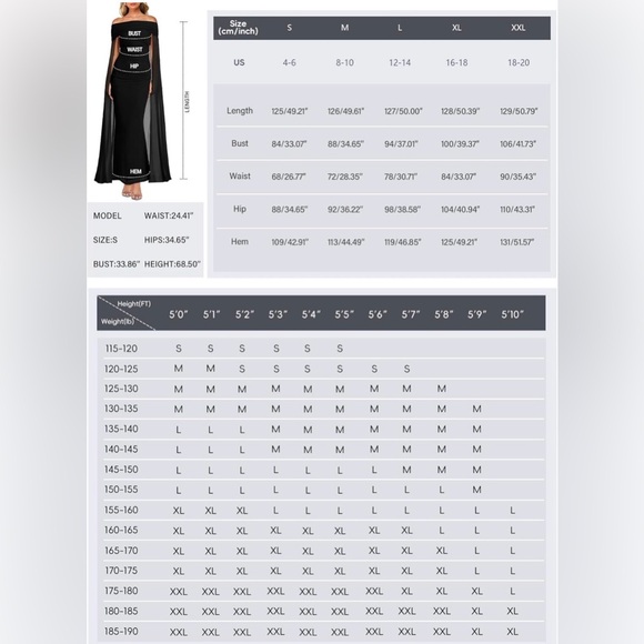 Off the shoulder Black Bodycon Maxi Dress - Picture 5 of 5